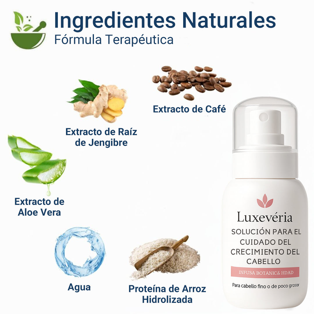 Luxevéria Boost hair growth naturally image Luxevéria Boost hair growth naturally